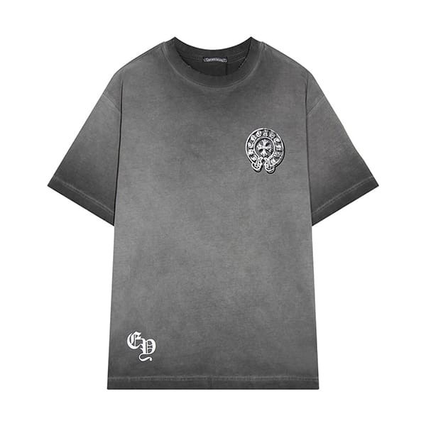 【使い勝手抜群】クロムハーツ スクロール ロゴ 半袖 Tシャツ レプリカ 2色 Kuk19171
